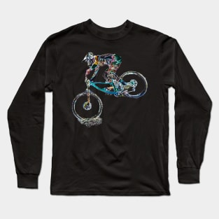 mtb downhill Long Sleeve T-Shirt